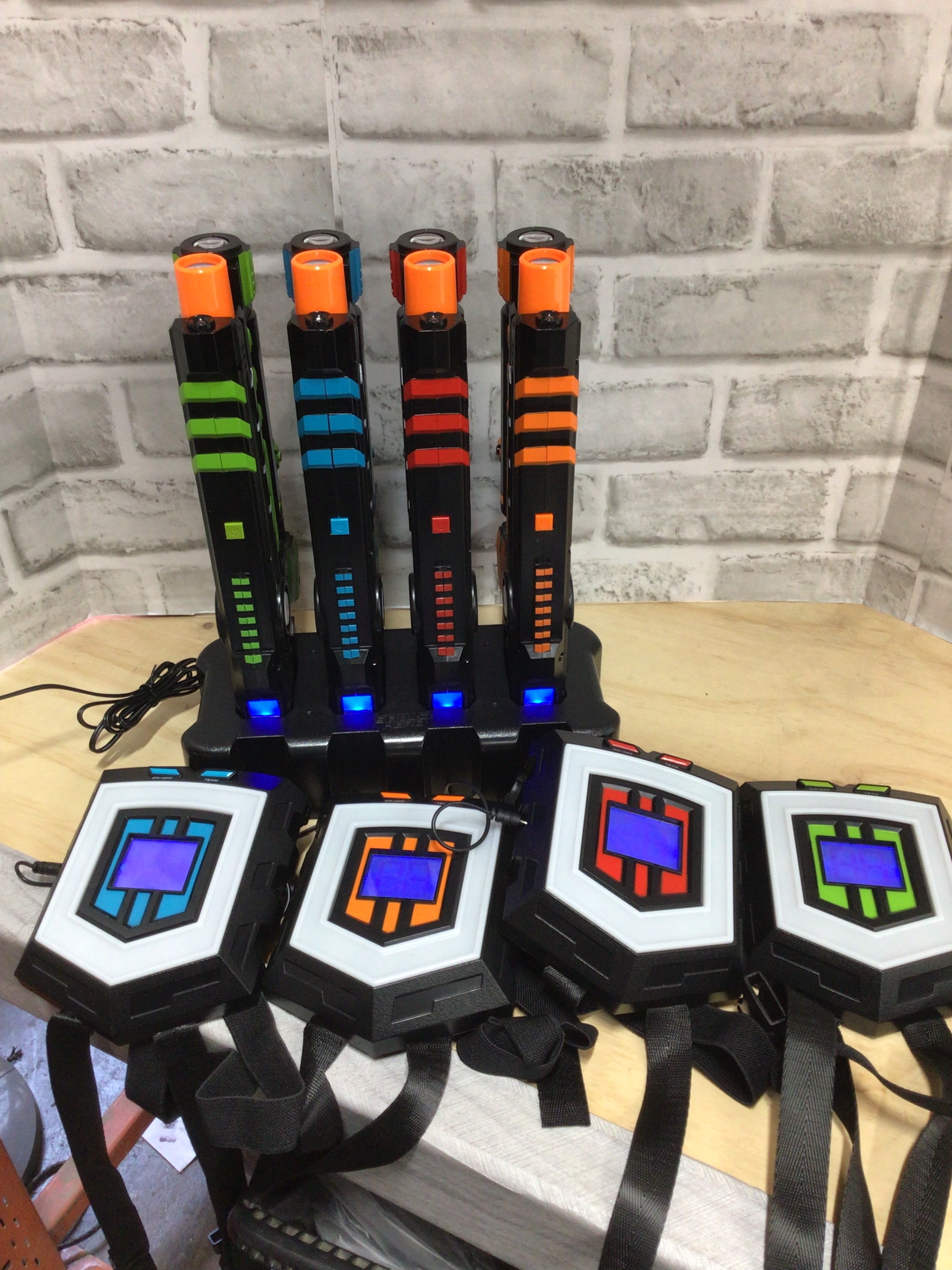 Squad Hero Rechargeable Laser Tag 360° Sensors + Innovative LCDs, HeroSync, (7884671451374)